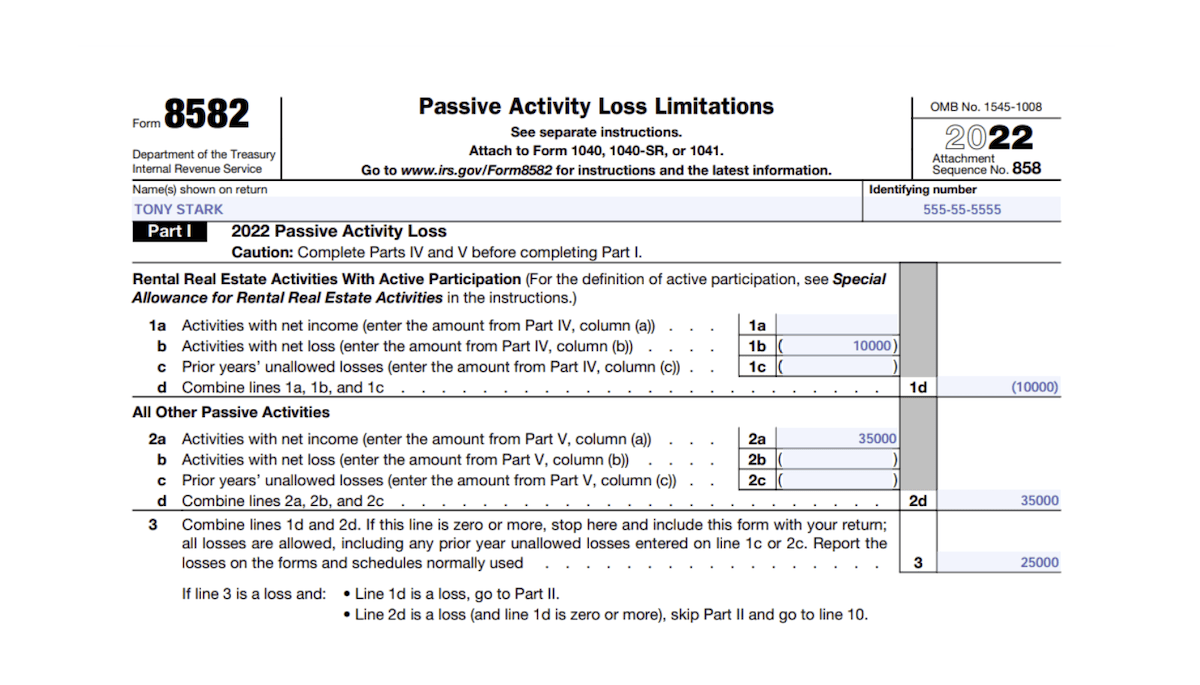 form 8582